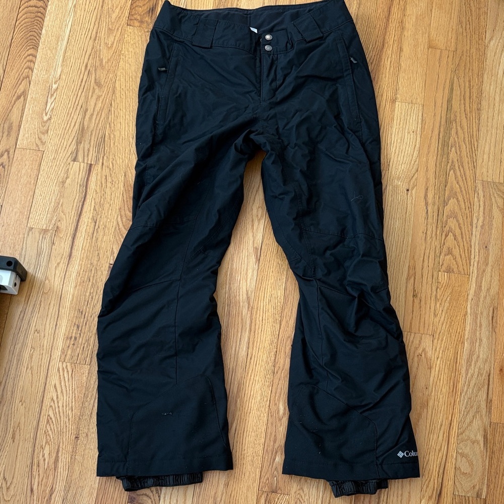Columbia Women's Black Snowpants SHORT/PETITE